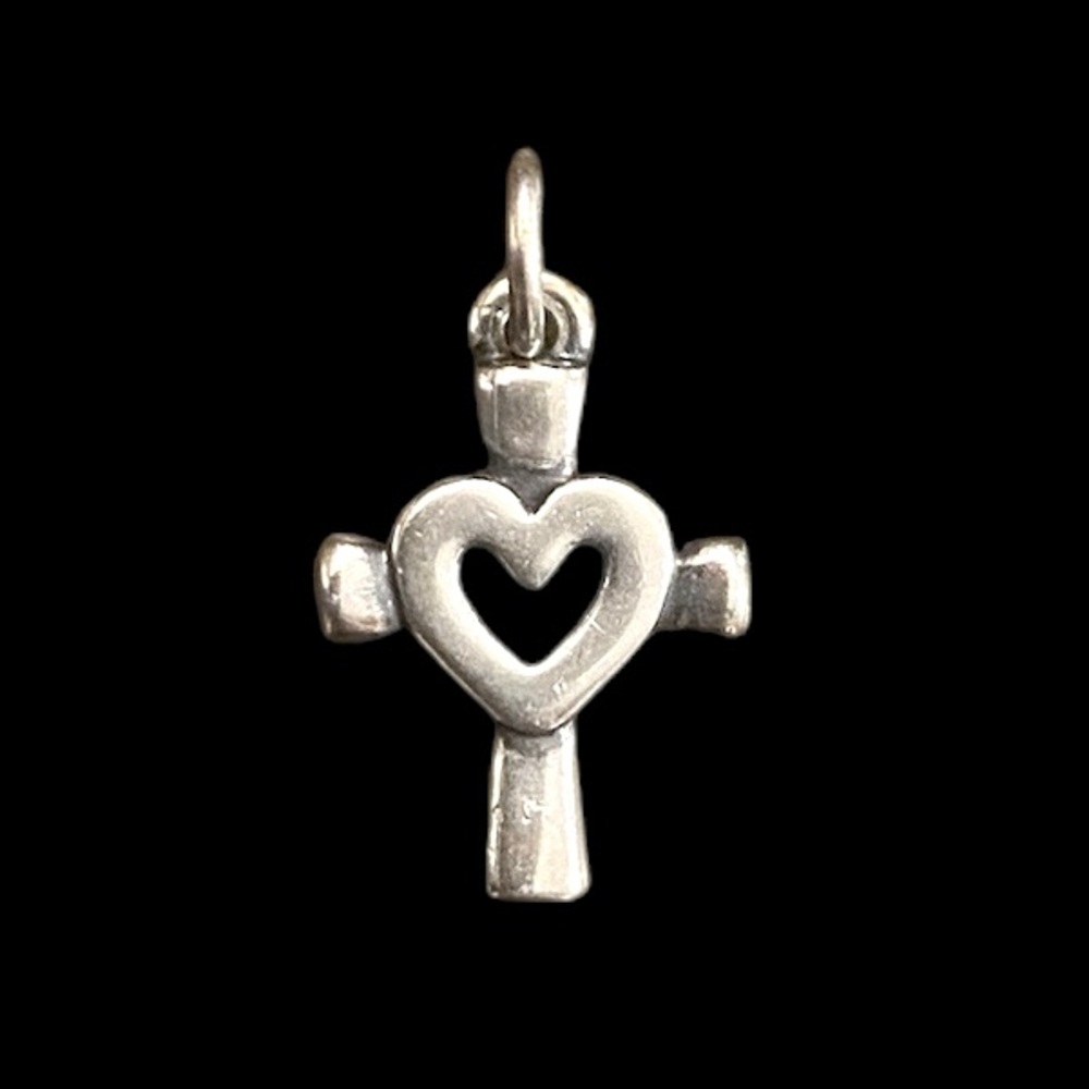 James Avery Centered in Love Cross Charm